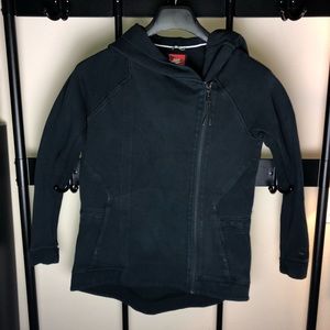 Nike Black Sportswear Tech Fleece Cape Hoodie